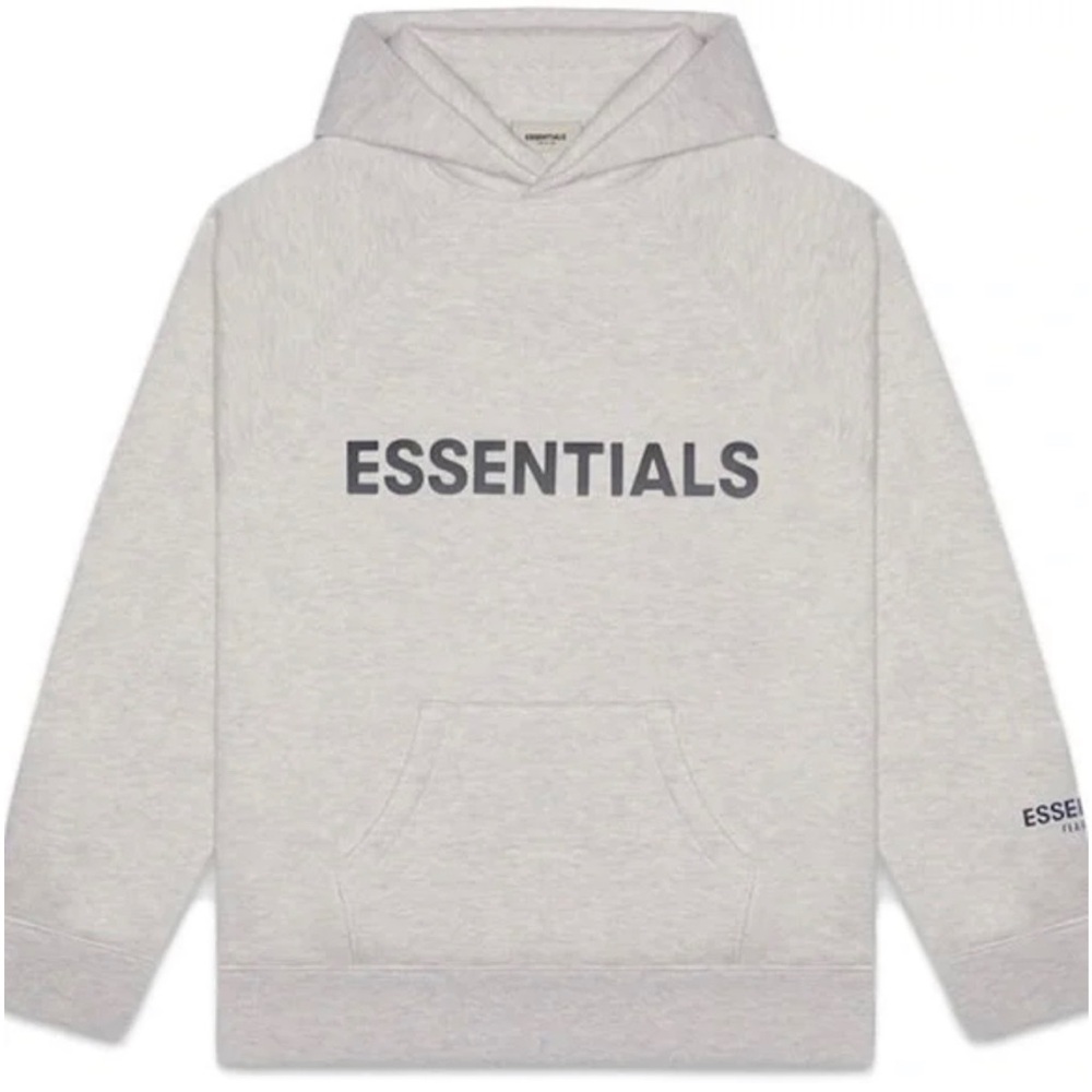 Essentials Fear of God Extra Warm Hoodie Gray XL